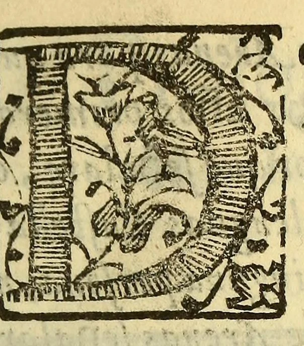 An illustration from Vocabulario manual de las lenguas castellana, y mexicana. : En que se contienen las palabras, preguntas, y respuestas mas co[m]munes, y ordinarias que se suelen offrecer en el trato, y communicacion entre Españoles, é Indios., 1611, leaf 9