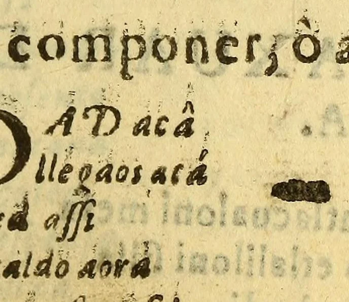 An illustration from Vocabulario manual de las lenguas castellana, y mexicana. : En que se contienen las palabras, preguntas y respuestas mas comunes y ordinarias que se suelen ofrecer en el trato y comunicacion entre Españoles, è Indios., 1690, leaf 31