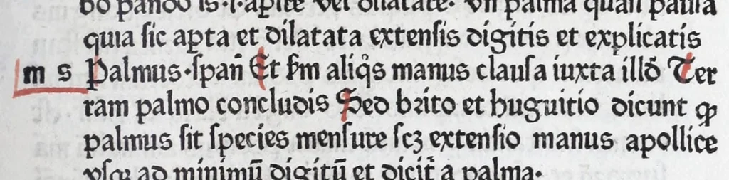 An illustration from Vocabularius rerum, leaf 27