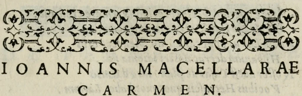 An illustration from Vocabularo de las dos lenguas toscana y castellana, 1587, leaf 14