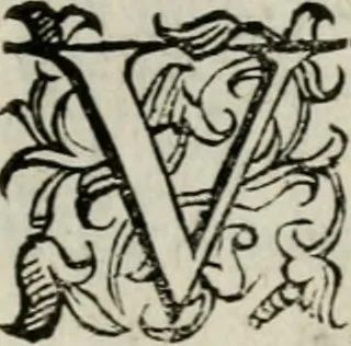 An illustration from Vocabularo de las dos lenguas toscana y castellana, 1587, leaf 14
