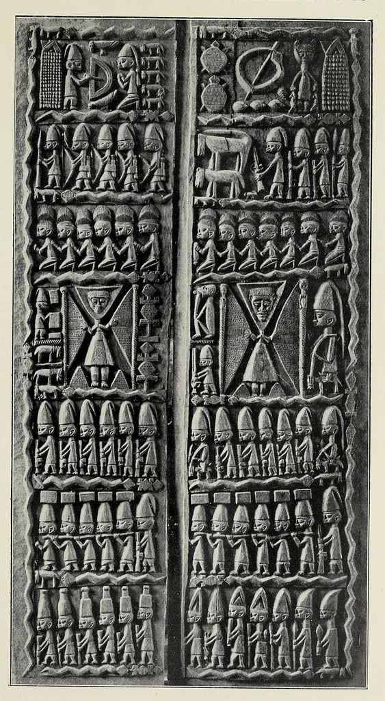An illustration from The voice of Africa; being an account of the travels of the German Inner African Exploration Expedition in the years 1910-1912, 1913, leaf 249