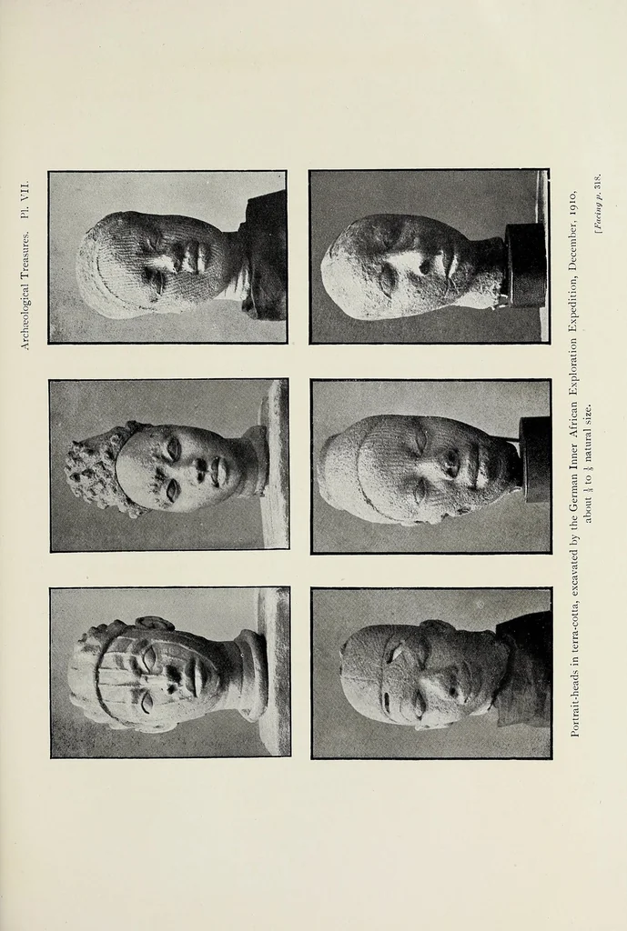 An illustration from The voice of Africa; being an account of the travels of the German Inner African Exploration Expedition in the years 1910-1912, 1913, leaf 509