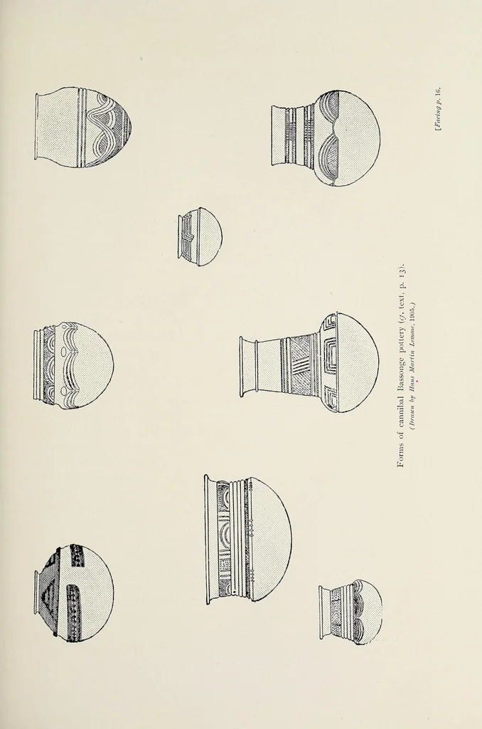 An illustration from The voice of Africa; being an account of the travels of the German Inner African Exploration Expedition in the years 1910-1912, 1913, leaf 71