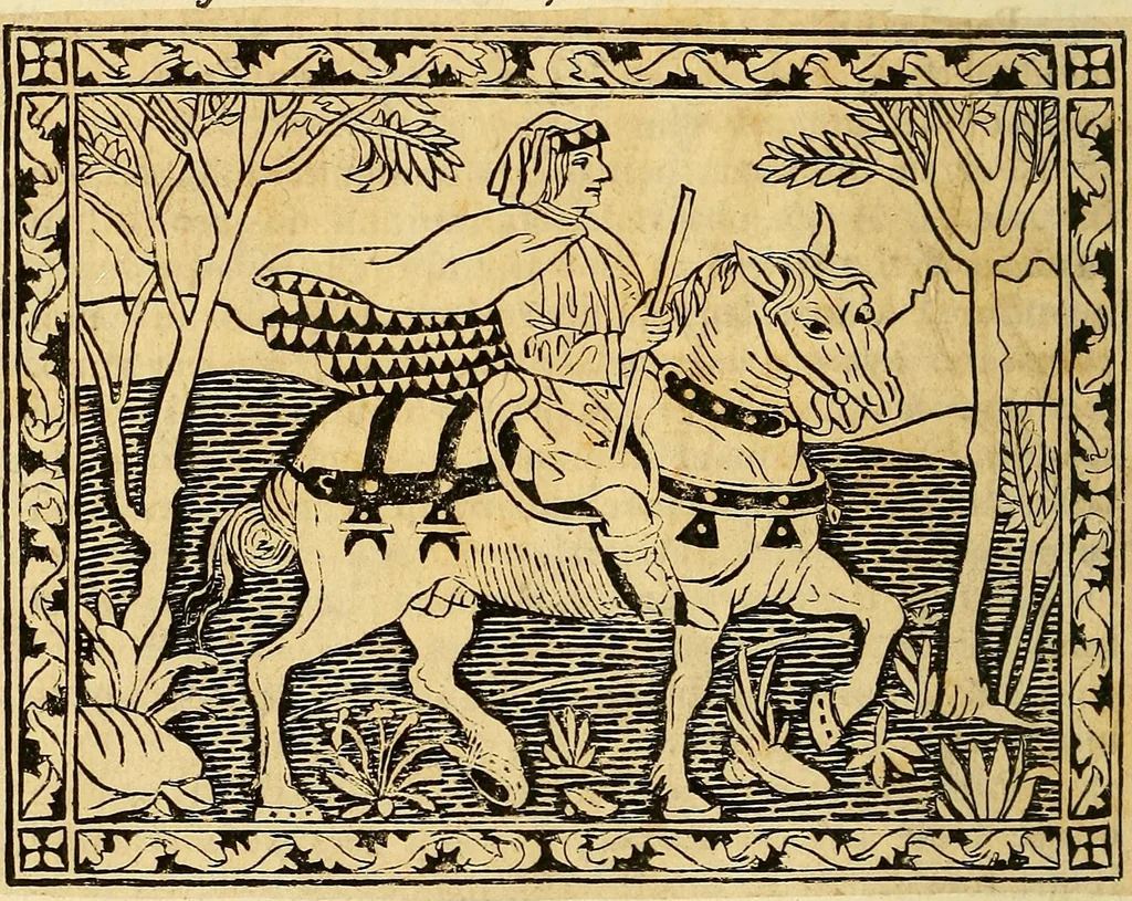 An illustration from Volgarizzamento del libro de' costumi e degli offizii de' nobili sopra il giuoco degli scacchi di frate Jacopo da Cessole, tratto nuovamente da un codice Magliabechiano, 1829, leaf 74