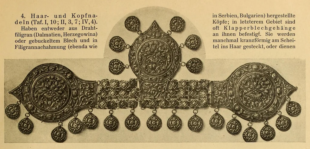 An illustration from Volkskunst der Balkanländer in ihren grundlagen, 1919, leaf 17