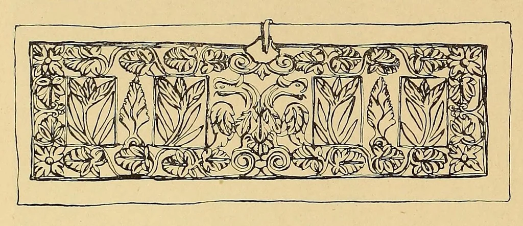 An illustration from Volkskunst der Balkanländer in ihren grundlagen, 1919, leaf 66