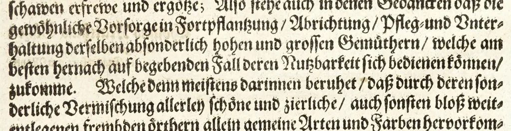 An illustration from Vollkommener ergäntzter Pferdt-Schatz : ausz reiffer Erwegung der Natur, Vernunfft und offtmahligen Erfahrung entstanden ... : Alles in Gestalt einer ausführlichen leicht verständlichen und begreifflichen Theoria und auff dieselbe gegründete Praxis verfasset .., 1664, leaf 9