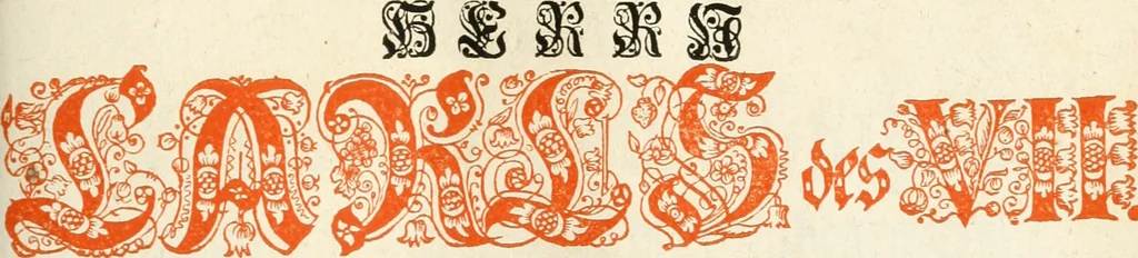 An illustration from Vollständiges Diarium von den merckwürdigsten Begebenheiten die sich vor, in und nach der höchst-beglückten Wahl und Crönung des allerdurchlauchtigsten, grossmächtigsten und unüberwindlichsten Fürsten und Herrn, Herrn Carls des VII., erwehlten Römischen Kaysers ... im gantzen Heil. Röm. Reich, und sonderlich in dieser freyen Reichs- und Wahl-Stadt Franckfurt am Mayn zugetragen : nebst umständlicher Beschreibung der Ein- und Aufzüge, Freuden-Feste, und übrigen feyerlichen Handlungen, sammt vielen Urkunden, Portraits, und andern Kupferstichen : auch einem Anhang von Beylagen, und ausführlichem Register .., 1742, leaf 698