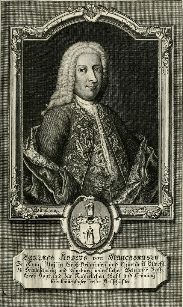 An illustration from Vollständiges Diarium von den merckwürdigsten Begebenheiten die sich vor, in und nach der höchst-beglückten Wahl und Crönung des allerdurchlauchtigsten, grossmächtigsten und unüberwindlichsten Fürsten und Herrn, Herrn Carls des VII., erwehlten Römischen Kaysers ... im gantzen Heil. Röm. Reich, und sonderlich in dieser freyen Reichs- und Wahl-Stadt Franckfurt am Mayn zugetragen : nebst umständlicher Beschreibung der Ein- und Aufzüge, Freuden-Feste, und übrigen feyerlichen Handlungen, sammt vielen Urkunden, Portraits, und andern Kupferstichen : auch einem Anhang von Beylagen, und ausführlichem Register .., 1742, leaf 746
