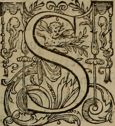 An illustration from Volume premier[-troisiesme] des Chroniques d'Enguerran de Monstrelet gentil-homme iadis demeurant a Cambray en Cambresis. : Contenans les cruelles guerres ciuilles entre les maisons d'Orleans & de Bourgongne, l'occupation de Paris & Normandie par les Anglois, l'expulsion d'iceux, & autres choses memorables aduenues de son temps en ce royaume, & paÿs estranges. Histoire de bel exemple & de grand fruict aux Francois, commenceant en l'an M. CCCC. où finist celle de Iean Froissart, & finissant en l'an M.CCCC.LXVII. peu outre le commencement de celle de Mess. Philippes de Commines., 1572, leaf 18