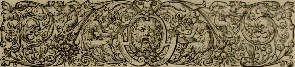 An illustration from Volume premier[-troisiesme] des Chroniques d'Enguerran de Monstrelet gentil-homme iadis demeurant a Cambray en Cambresis. : Contenans les cruelles guerres ciuilles entre les maisons d'Orleans & de Bourgongne, l'occupation de Paris & Normandie par les Anglois, l'expulsion d'iceux, & autres choses memorables aduenues de son temps en ce royaume, & paÿs estranges. Histoire de bel exemple & de grand fruict aux Francois, commenceant en l'an M. CCCC. où finist celle de Iean Froissart, & finissant en l'an M.CCCC.LXVII. peu outre le commencement de celle de Mess. Philippes de Commines., 1572, leaf 32