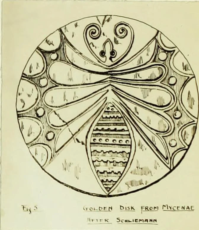 An illustration from The volute in architecture and architectural decoration with particular reference to its introduction into the Ionic order, 1918, leaf 48