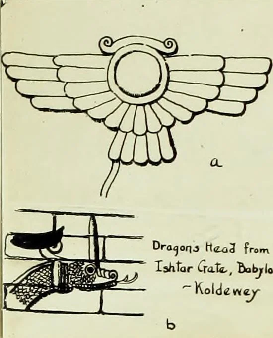 An illustration from The volute in architecture and architectural decoration with particular reference to its introduction into the Ionic order, 1918, leaf 50