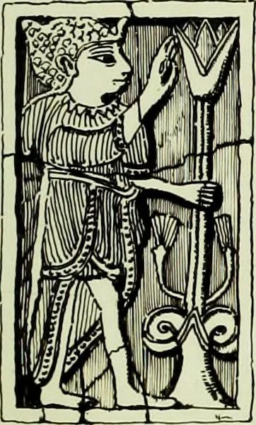An illustration from The volute in architecture and architectural decoration with particular reference to its introduction into the Ionic order, 1918, leaf 50