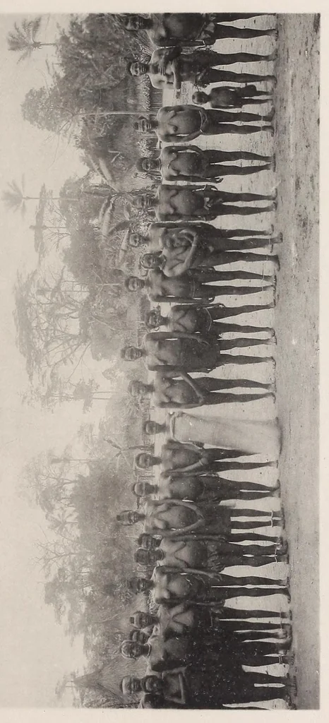 An illustration from Vom Kongo zum Ubangi; meine zweite Reise in Mittelafrika, 1910, leaf 221