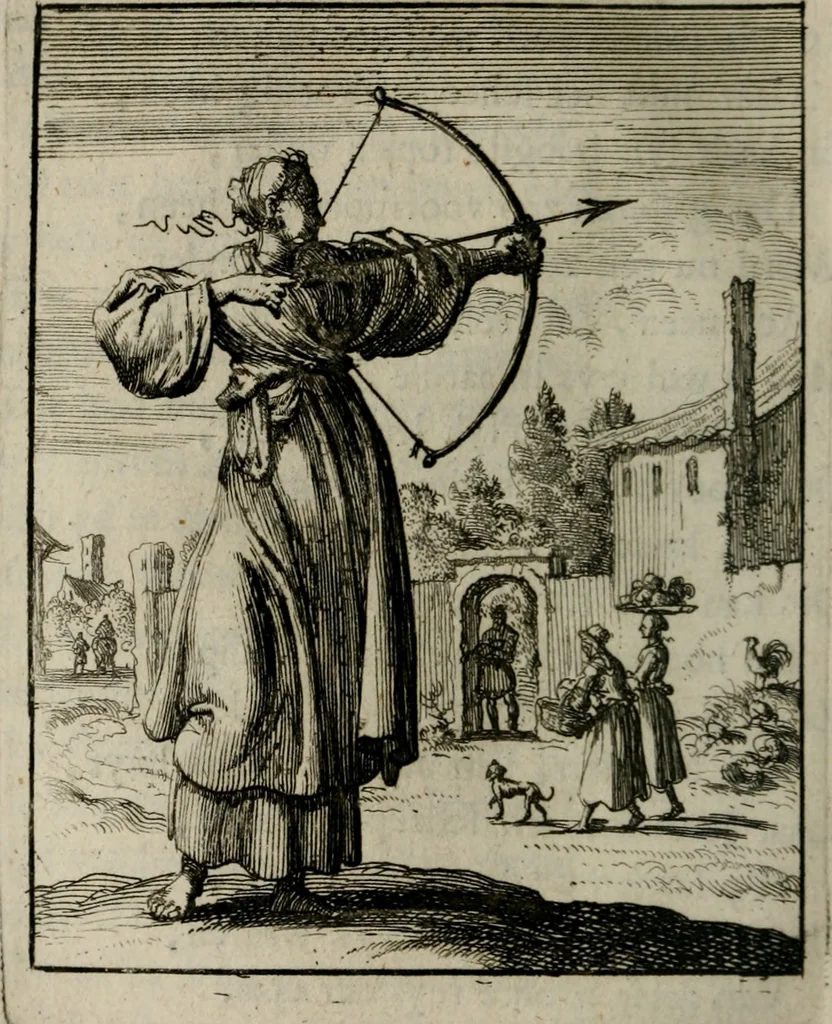 An illustration from Voncken der liefde Jesu, van het Godt-begerende zielen-vuur : zynde bloemetjes der saalige hoope, tot verheugelykheid der wandelaars, langs den weg, na vreeden-ryk : een behelsinge van vyftig sinne-beelden, met hunne, daar op speelende, verssen, en heylige spreuken, 1696, leaf 105