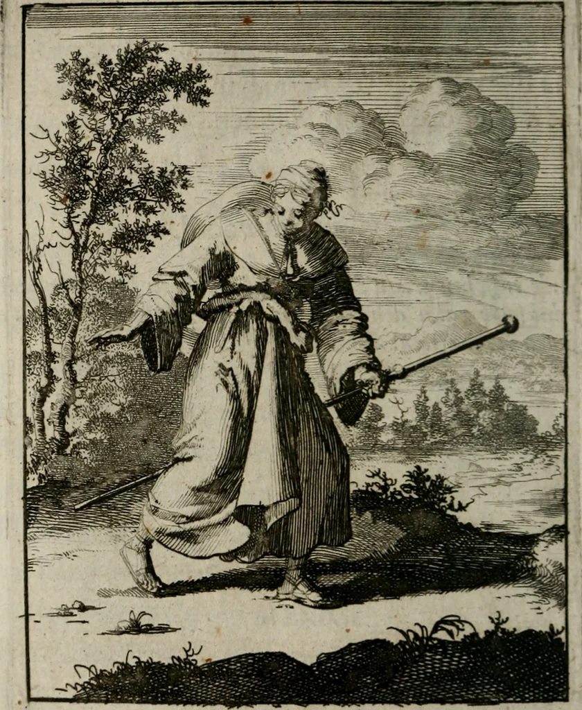 An illustration from Voncken der liefde Jesu, van het Godt-begerende zielen-vuur : zynde bloemetjes der saalige hoope, tot verheugelykheid der wandelaars, langs den weg, na vreeden-ryk : een behelsinge van vyftig sinne-beelden, met hunne, daar op speelende, verssen, en heylige spreuken, 1696, leaf 191