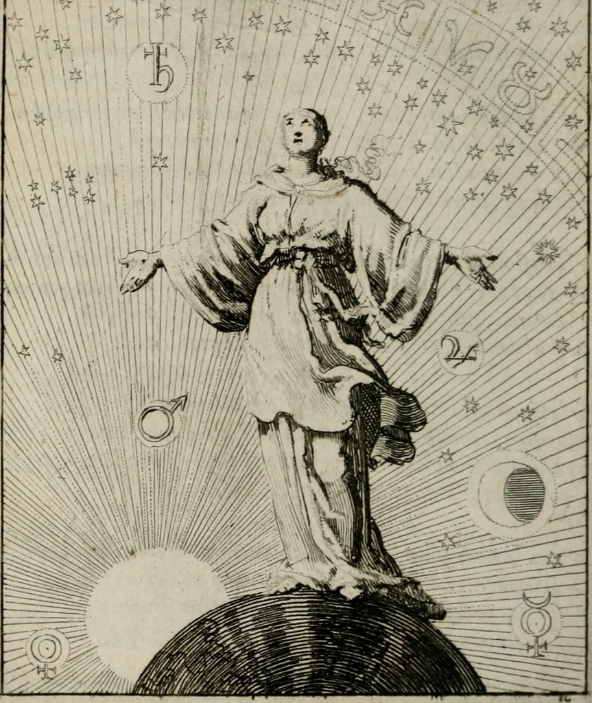 An illustration from Voncken der liefde Jesu, van het Godt-begerende zielen-vuur : zynde bloemetjes der saalige hoope, tot verheugelykheid der wandelaars, langs den weg, na vreeden-ryk : een behelsinge van vyftig sinne-beelden, met hunne, daar op speelende, verssen, en heylige spreuken, 1696, leaf 31