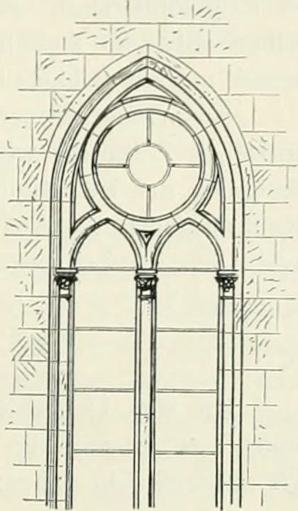 An illustration from Von deutscher Kunst : gesammelte Aufsätze und nachgelassene Schriften, 1910, leaf 196