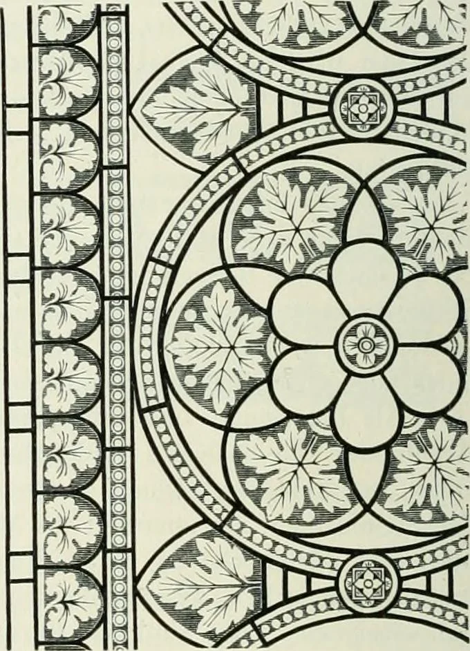 An illustration from Von deutscher Kunst : gesammelte Aufsätze und nachgelassene Schriften, 1910, leaf 201