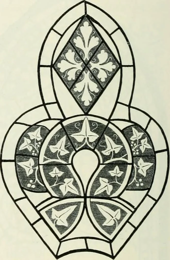 An illustration from Von deutscher Kunst : gesammelte Aufsätze und nachgelassene Schriften, 1910, leaf 203