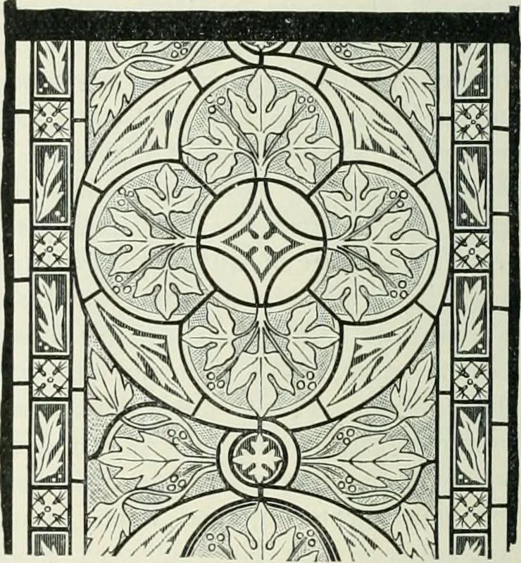 An illustration from Von deutscher Kunst : gesammelte Aufsätze und nachgelassene Schriften, 1910, leaf 205