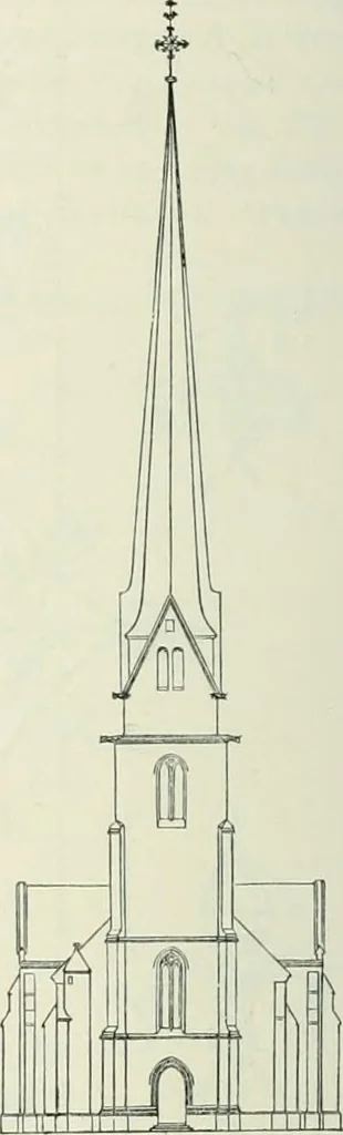 An illustration from Von deutscher Kunst : gesammelte Aufsätze und nachgelassene Schriften, 1910, leaf 239