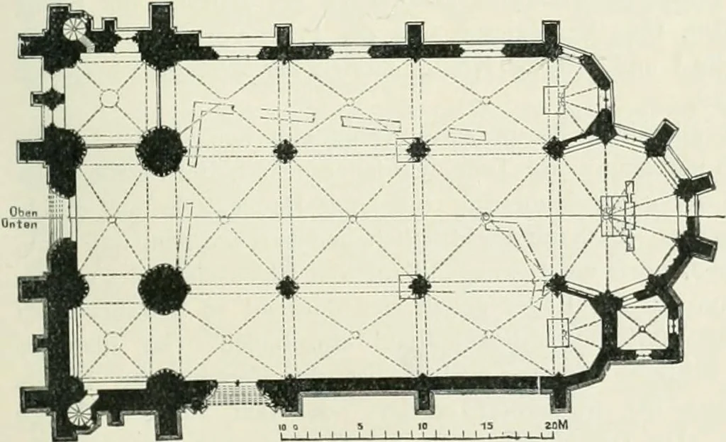 An illustration from Von deutscher Kunst : gesammelte Aufsätze und nachgelassene Schriften, 1910, leaf 244