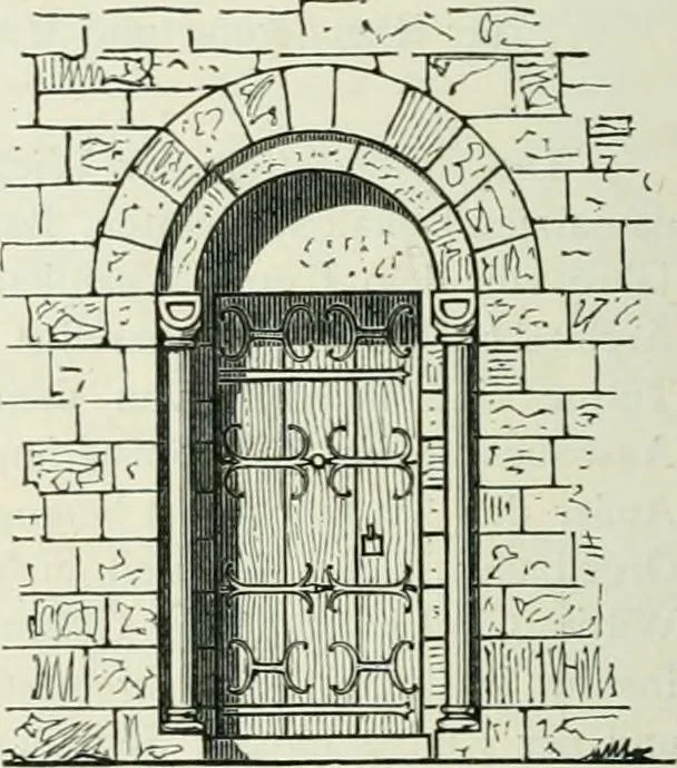 An illustration from Von deutscher Kunst : gesammelte Aufsätze und nachgelassene Schriften, 1910, leaf 247