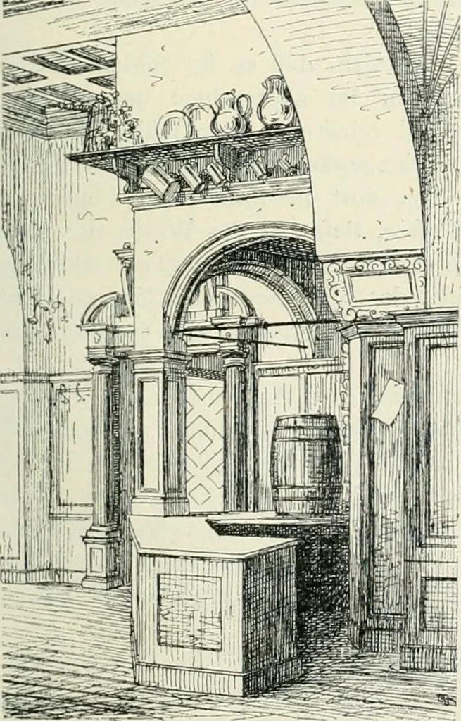 An illustration from Von deutscher Kunst : gesammelte Aufsätze und nachgelassene Schriften, 1910, leaf 354