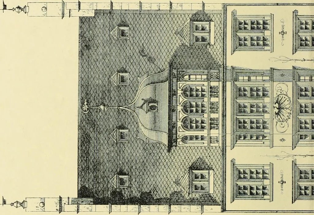 An illustration from Von deutscher Kunst : gesammelte Aufsätze und nachgelassene Schriften, 1910, leaf 357
