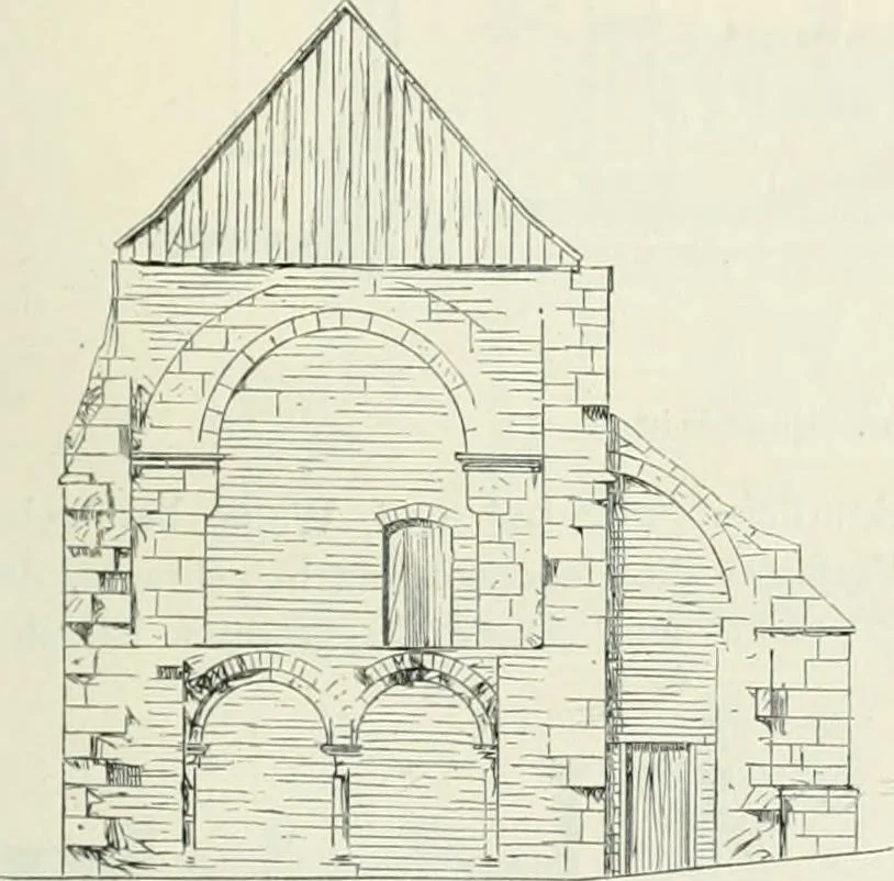 An illustration from Von deutscher Kunst : gesammelte Aufsätze und nachgelassene Schriften, 1910, leaf 388