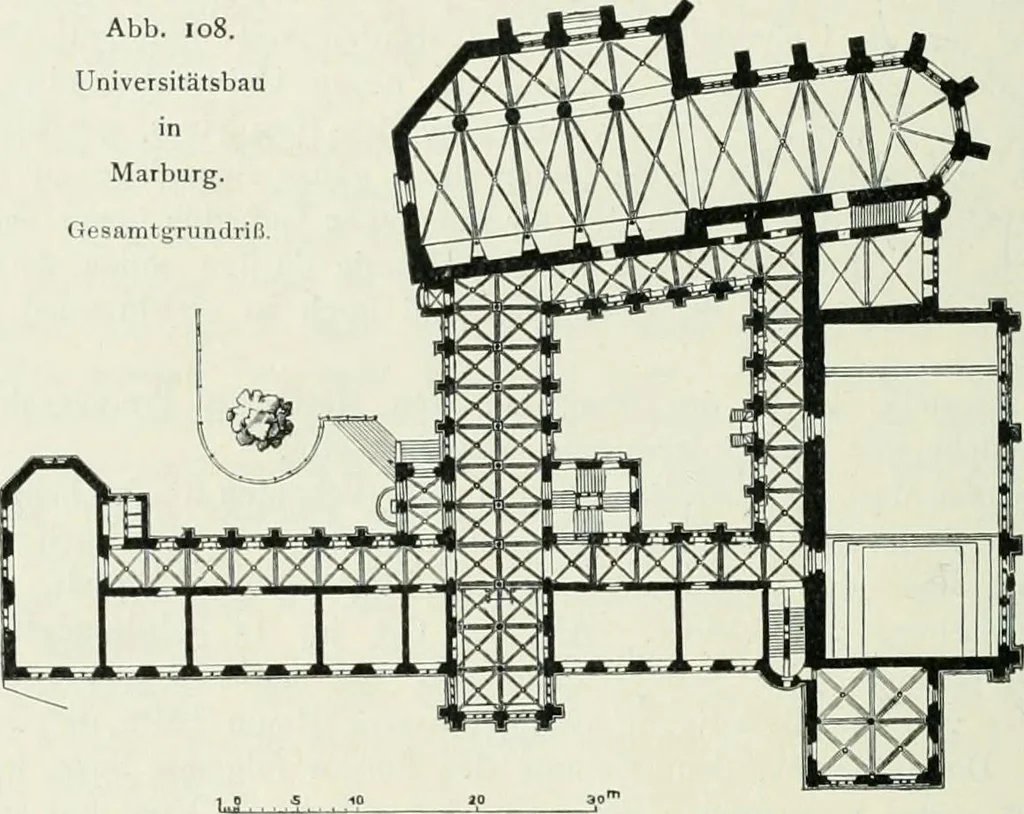 An illustration from Von deutscher Kunst : gesammelte Aufsätze und nachgelassene Schriften, 1910, leaf 419