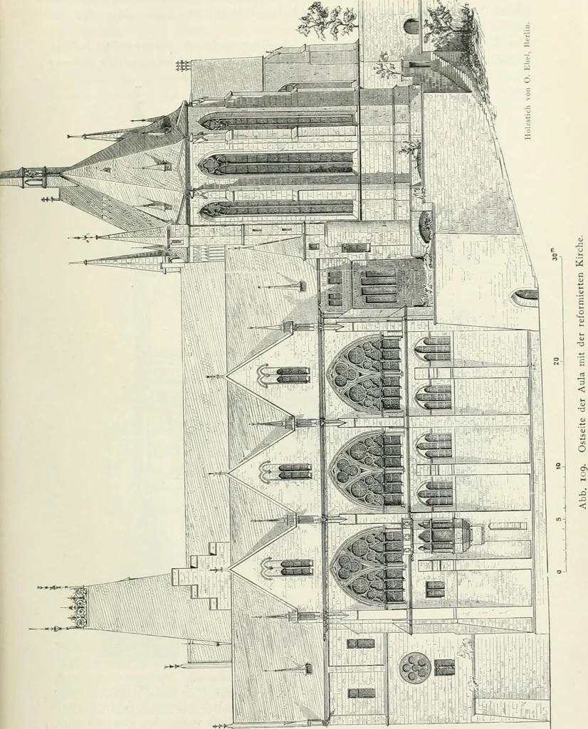 An illustration from Von deutscher Kunst : gesammelte Aufsätze und nachgelassene Schriften, 1910, leaf 420