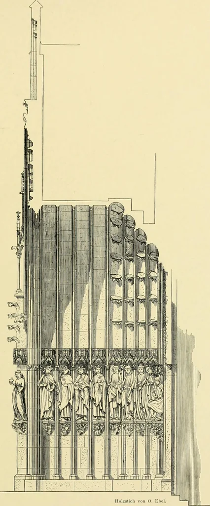 An illustration from Von deutscher Kunst : gesammelte Aufsätze und nachgelassene Schriften, 1910, leaf 466