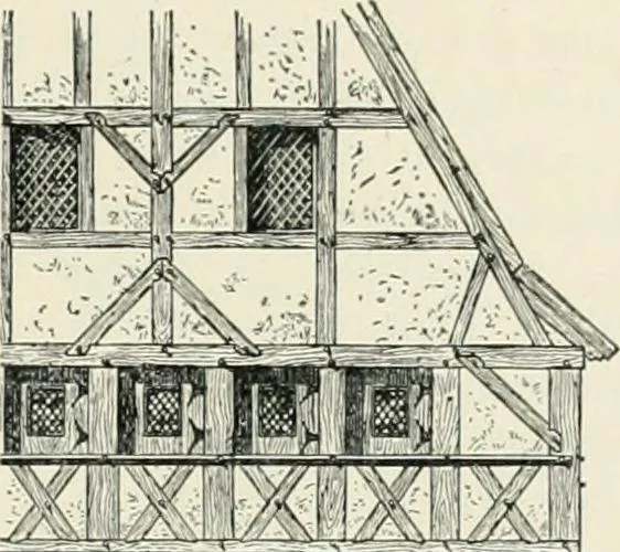 An illustration from Von deutscher Kunst : gesammelte Aufsätze und nachgelassene Schriften, 1910, leaf 502