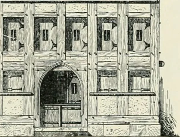 An illustration from Von deutscher Kunst : gesammelte Aufsätze und nachgelassene Schriften, 1910, leaf 502