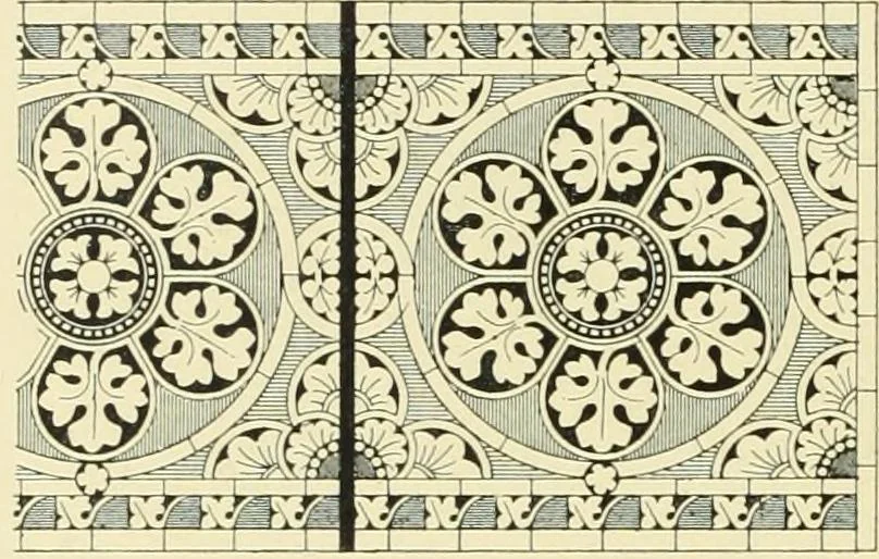 An illustration from Von deutscher Kunst : gesammelte Aufsätze und nachgelassene Schriften, 1910, leaf 51