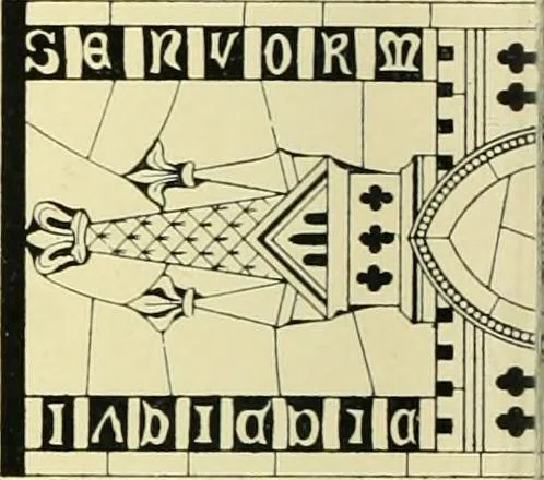 An illustration from Von deutscher Kunst : gesammelte Aufsätze und nachgelassene Schriften, 1910, leaf 51