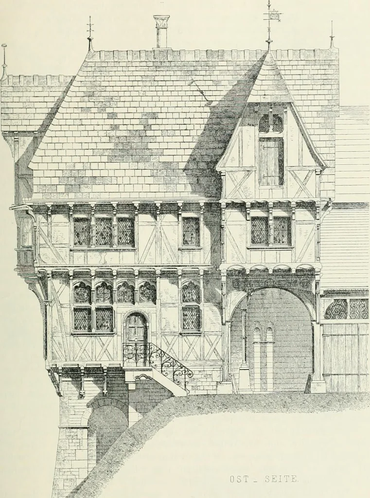 An illustration from Von deutscher Kunst : gesammelte Aufsätze und nachgelassene Schriften, 1910, leaf 72
