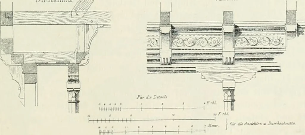 An illustration from Von deutscher Kunst : gesammelte Aufsätze und nachgelassene Schriften, 1910, leaf 74