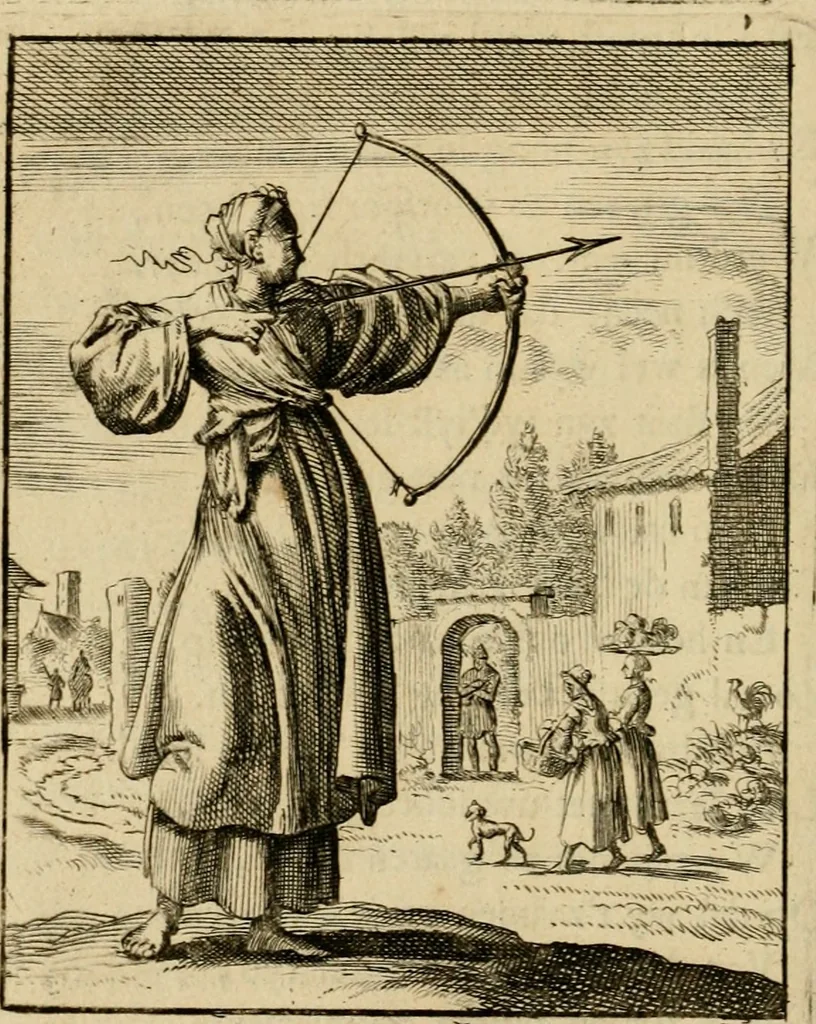 An illustration from Vonken der liefde Jezus, van het God-begeerende zielen-vuur : zynde bloempjes der zalige hoop, tot verheugelykheid der wandelaars, langs den weg, na vreden-ryk : een behelzing van vyftig zinne-beelden, met hunne daar op speelende, verzen, en heilige spreuken, 1717, leaf 103