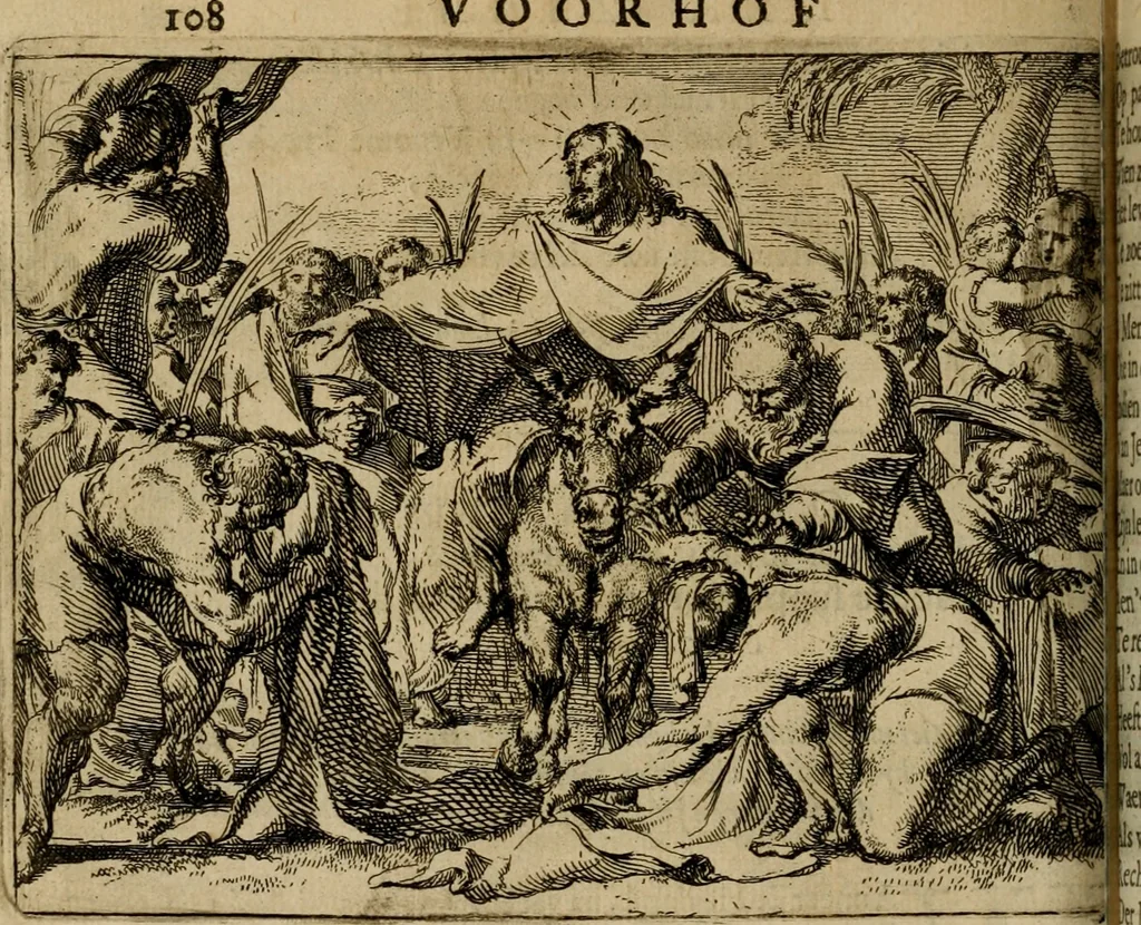 An illustration from Het voorhof der ziele : behangen met leerzaeme prenten en zinnebeelden, 1698, leaf 129