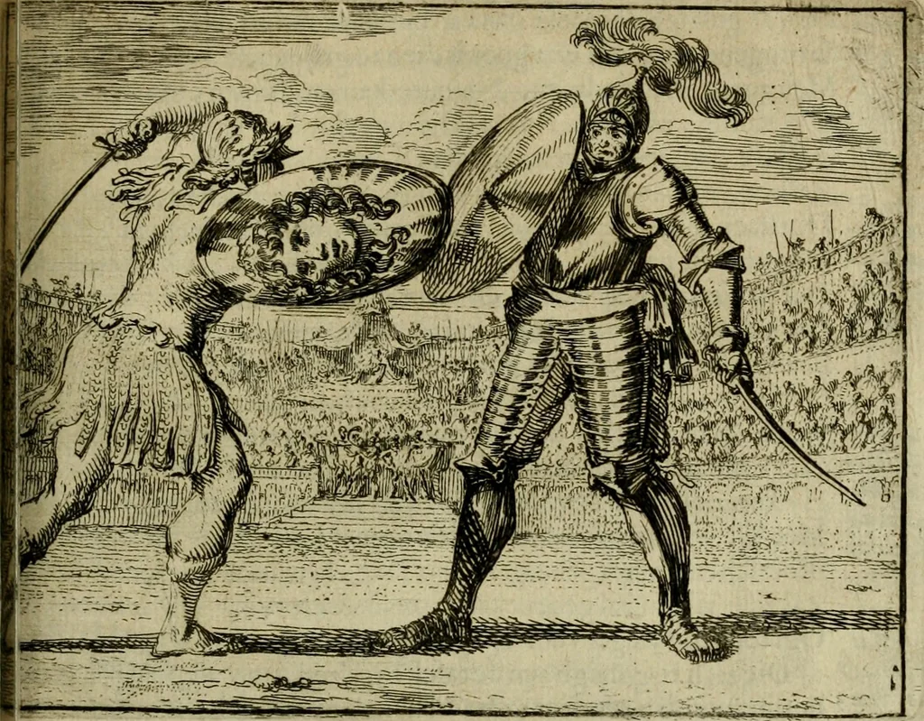 An illustration from Het voorhof der ziele : behangen met leerzaeme prenten en zinnebeelden, 1698, leaf 148