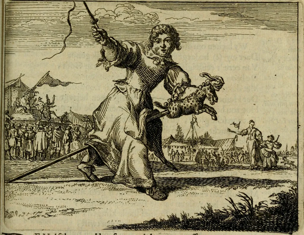 An illustration from Het voorhof der ziele : behangen met leerzaeme prenten en zinnebeelden, 1698, leaf 162