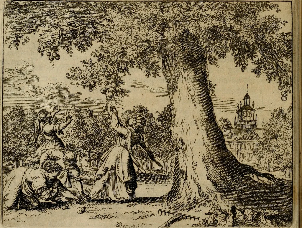 An illustration from Het voorhof der ziele : behangen met leerzaeme prenten en zinnebeelden, 1698, leaf 53