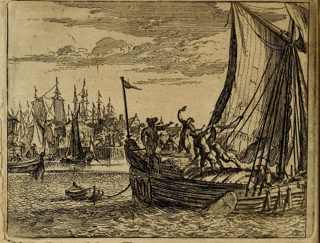 An illustration from Het voorhof der ziele : behangen met leerzaeme prenten en zinnebeelden, 1698, leaf 63
