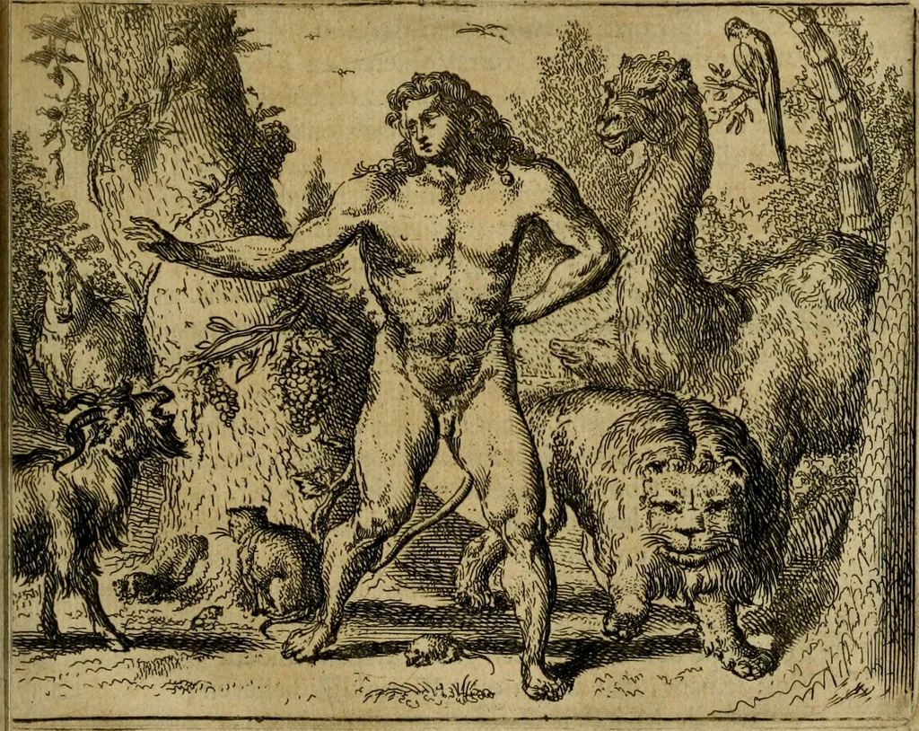 An illustration from Het voorhof der ziele : behangen met leerzaeme prenten en zinnebeelden, 1698, leaf 72