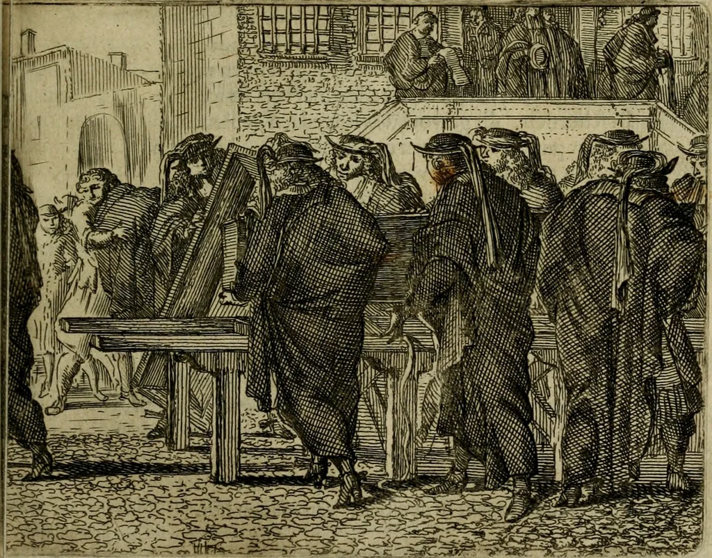 An illustration from Het voorhof der ziele : behangen met leerzaeme prenten en zinnebeelden, 1698, leaf 90